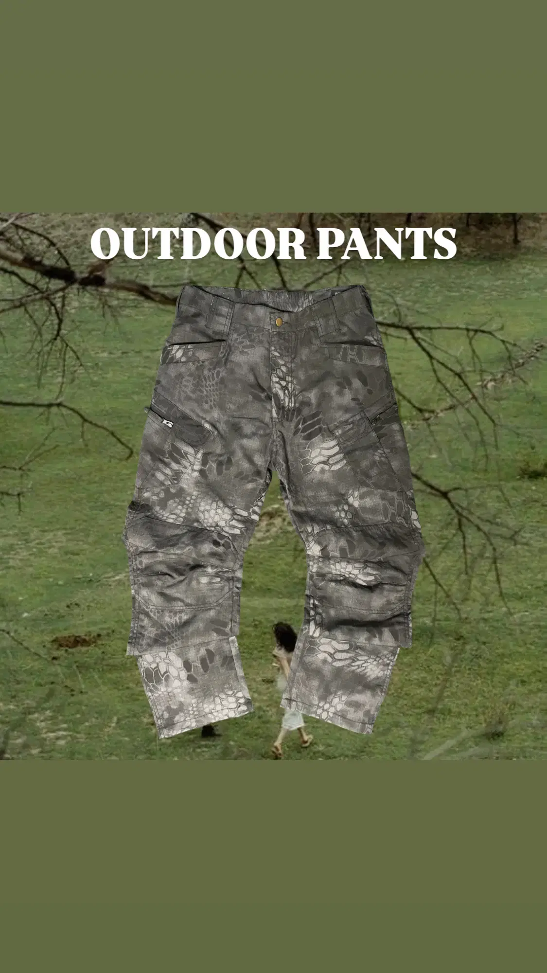 OUTDOOR PANTS 카고팬츠