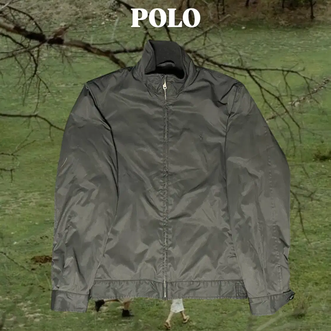 POLO 기모 집업자켓