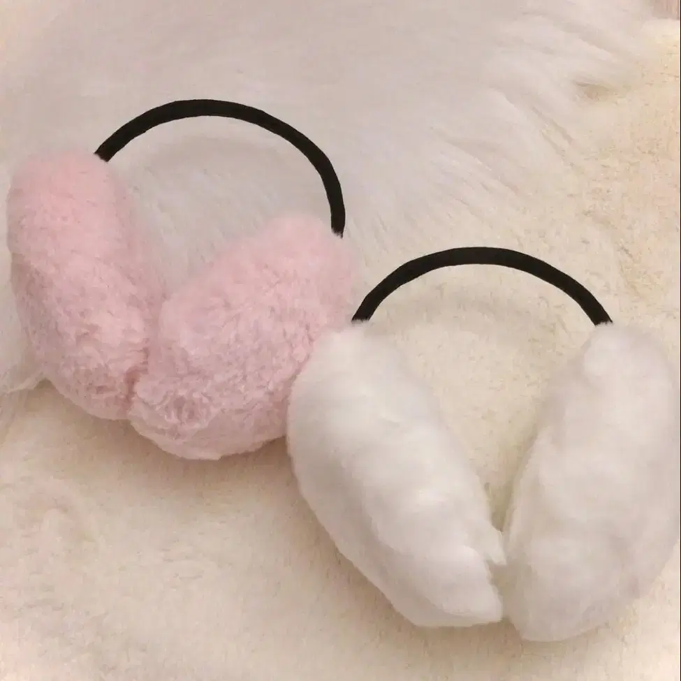 snug cozy earmuff  스너그 귀도리 귀마개 화이트