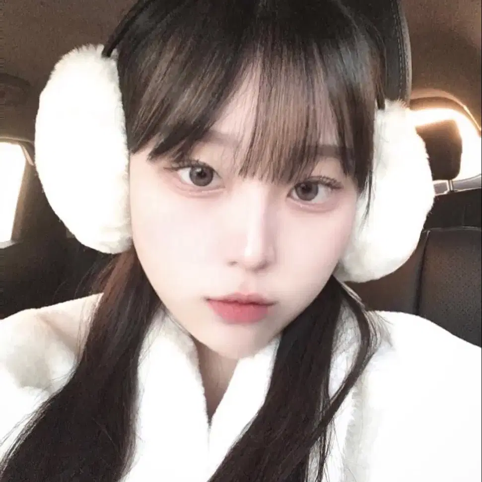 snug cozy earmuff  스너그 귀도리 귀마개 화이트