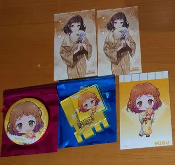 극락탕 가타미 벚꽃 브로마이드 키링 캔배지 혜택