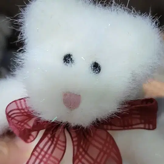 보이즈베어 - 반짝이 흰곰