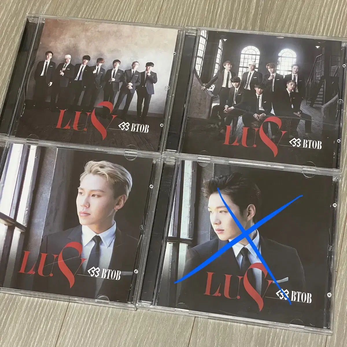 BTOB japan album LUV Vahnsangban Group Jung Ilhoon