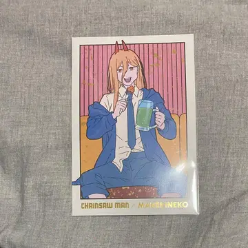 체인소 맨 파워 엽서