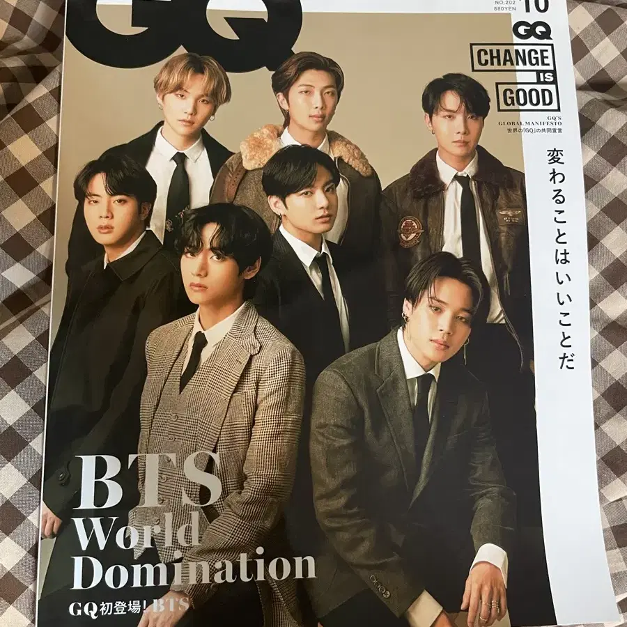 방탄 GQ 일본, 에스콰이어 usa