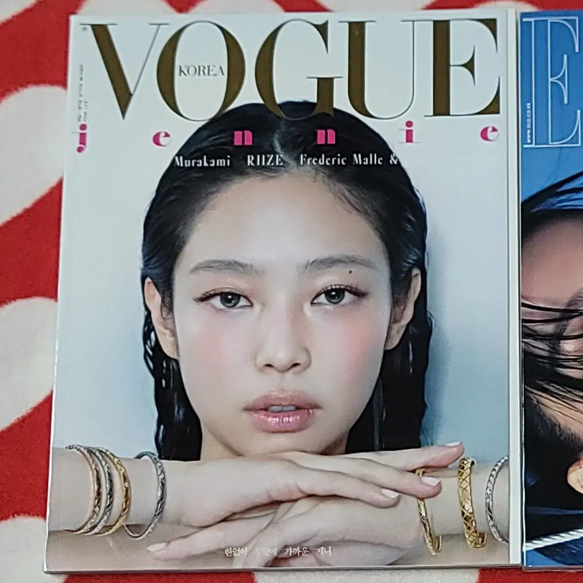 판매글 ) 블랙핑크 제니 보그 vogue 화보 잡지 양도