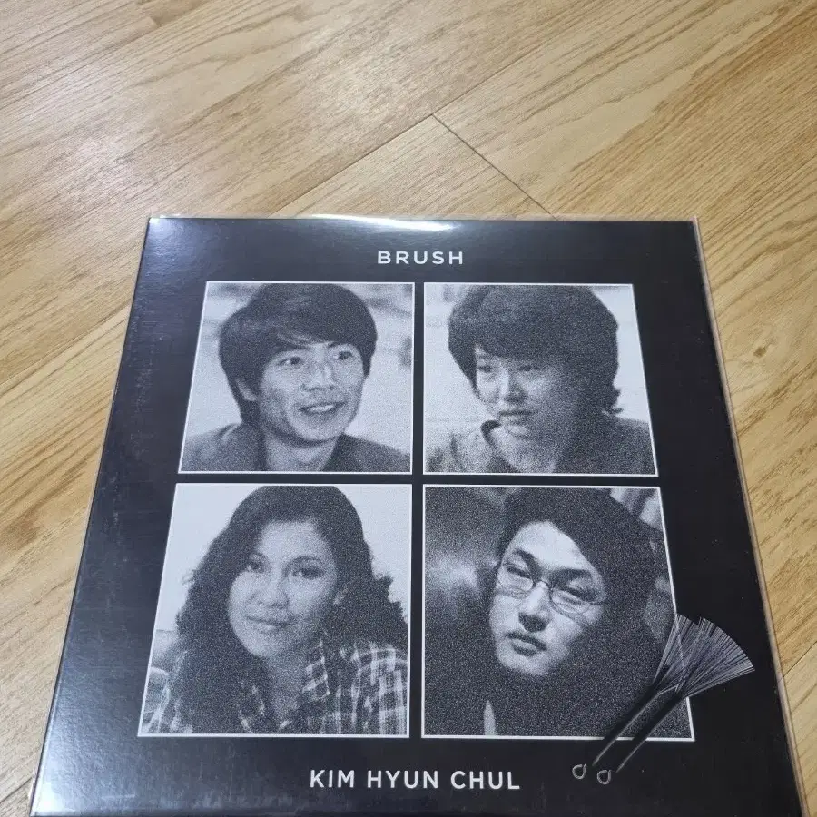 택포)김현철  BRUSH  LP 개봉반