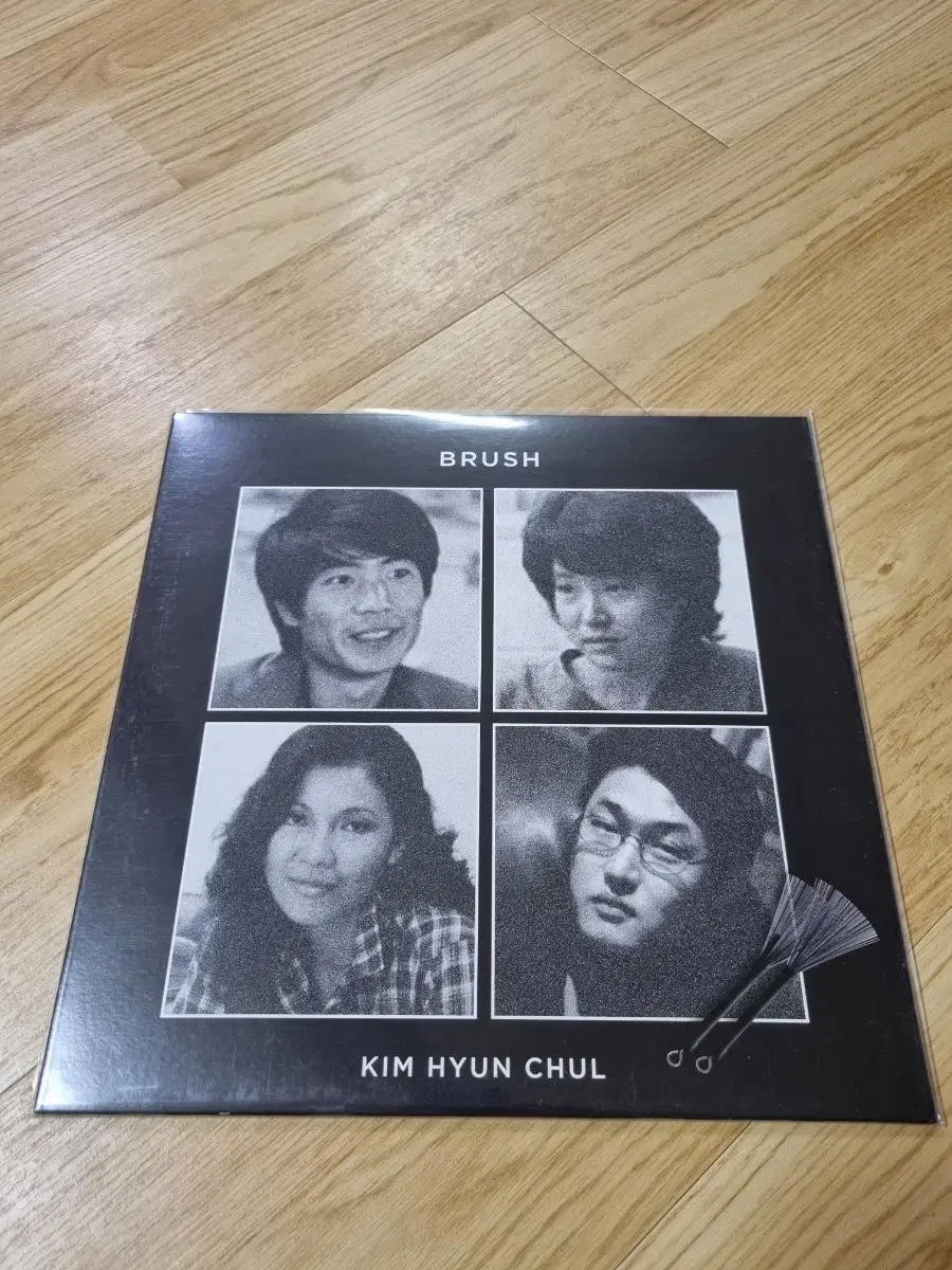 택포)김현철  BRUSH  LP 개봉반