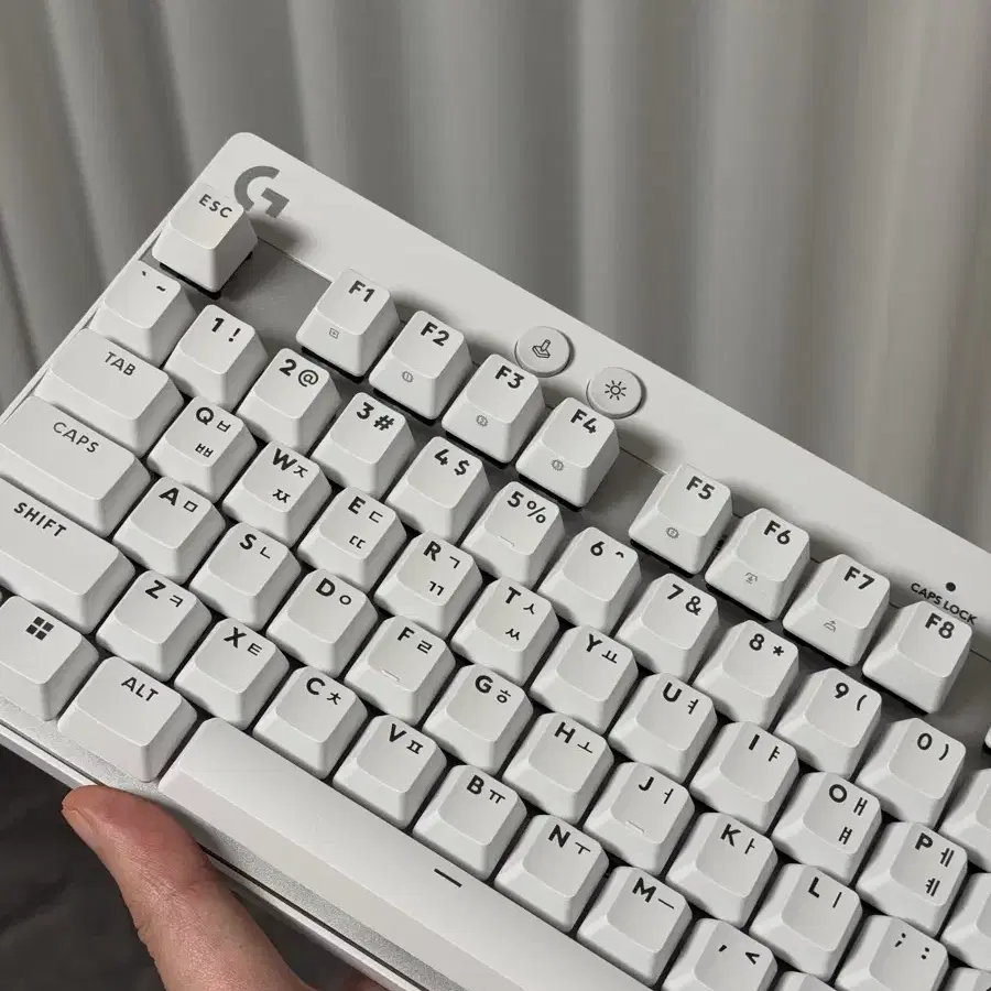 로지텍 PRO X TKL RAPID 래피드 트리거 키보드