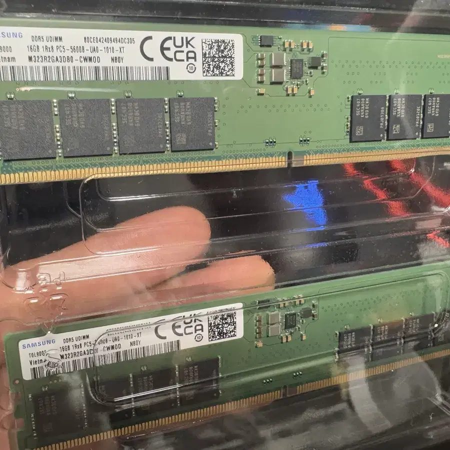 (무료배송) 삼성 DDR5 램 16GB 2개 일괄 (32g)