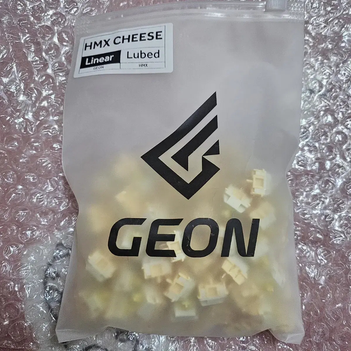 HMX CHEESE 치즈축 46g 90개 미사용 리니어 스위치