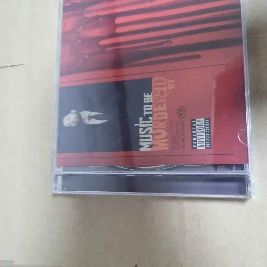 에미넴 Music to be murdered by cd