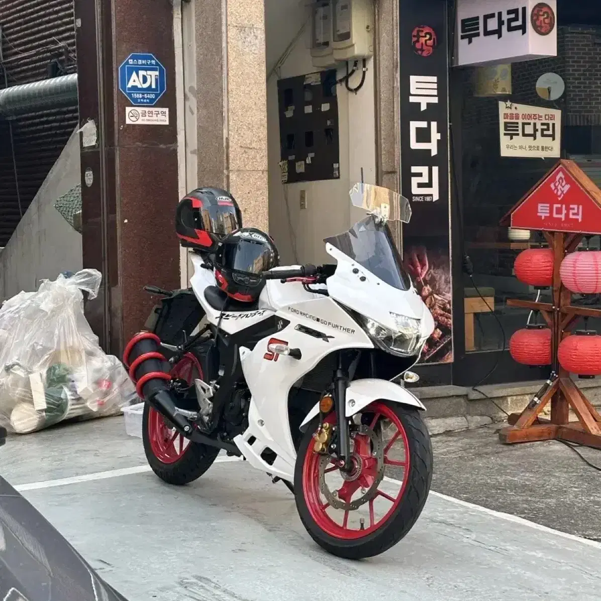 개인)스즈키 gsxr125 23년식 만키로대 판매합니다