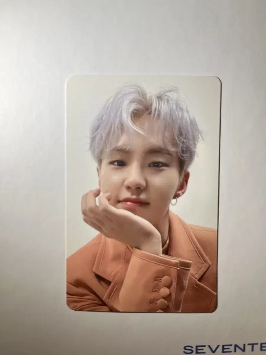 SEVENTEEN hoshi Polly Flower Photocard