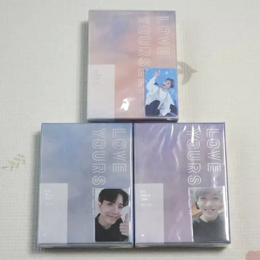 방탄 럽셀 딥디 서울 유럽 뉴욕 지민 정국 호석 BTS DVD 디브디