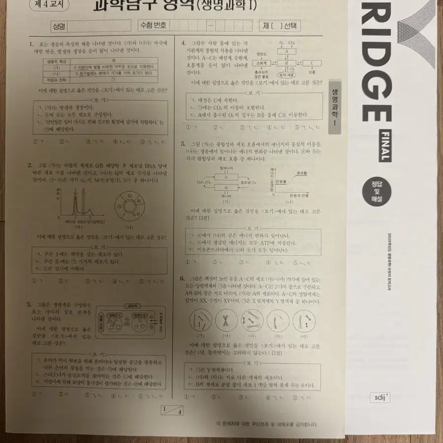 2025 시대인재 Final 브릿지 전국 모의고사 11&12회