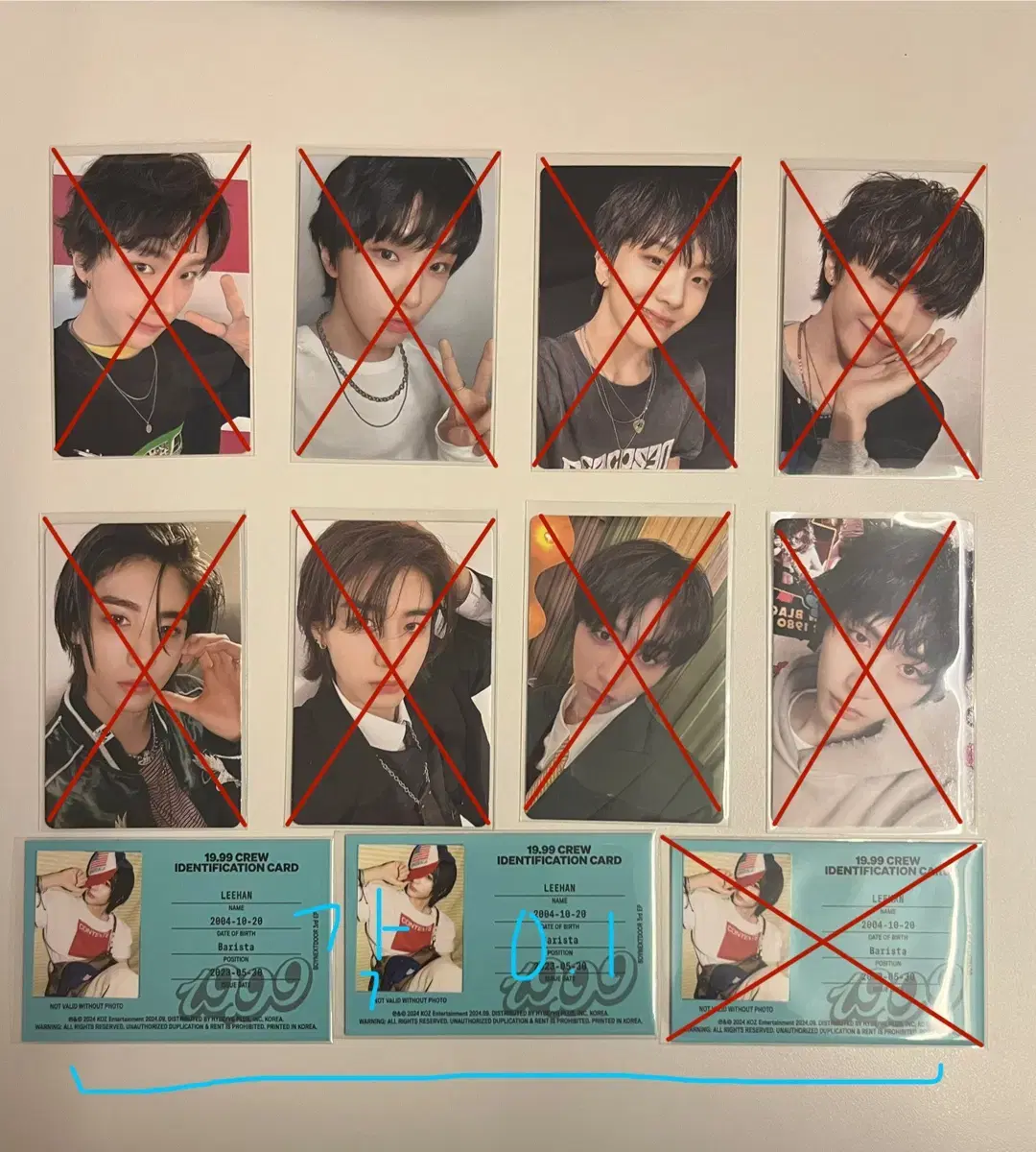 Boynextdoor photocard Alpo sungho riwoo jaehyun taesan leehan Woonhak