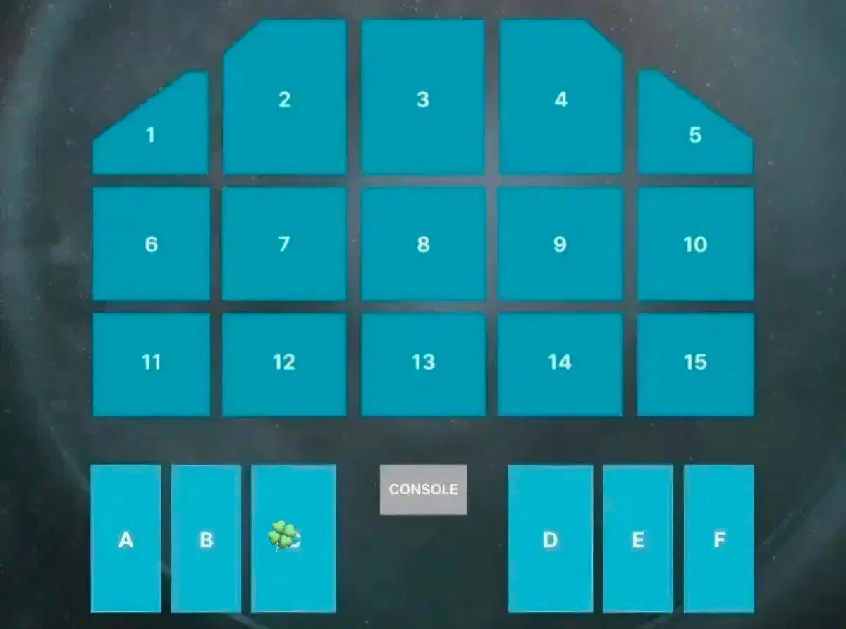 데이식스 부산콘 2/1 첫콘 C구역 10열