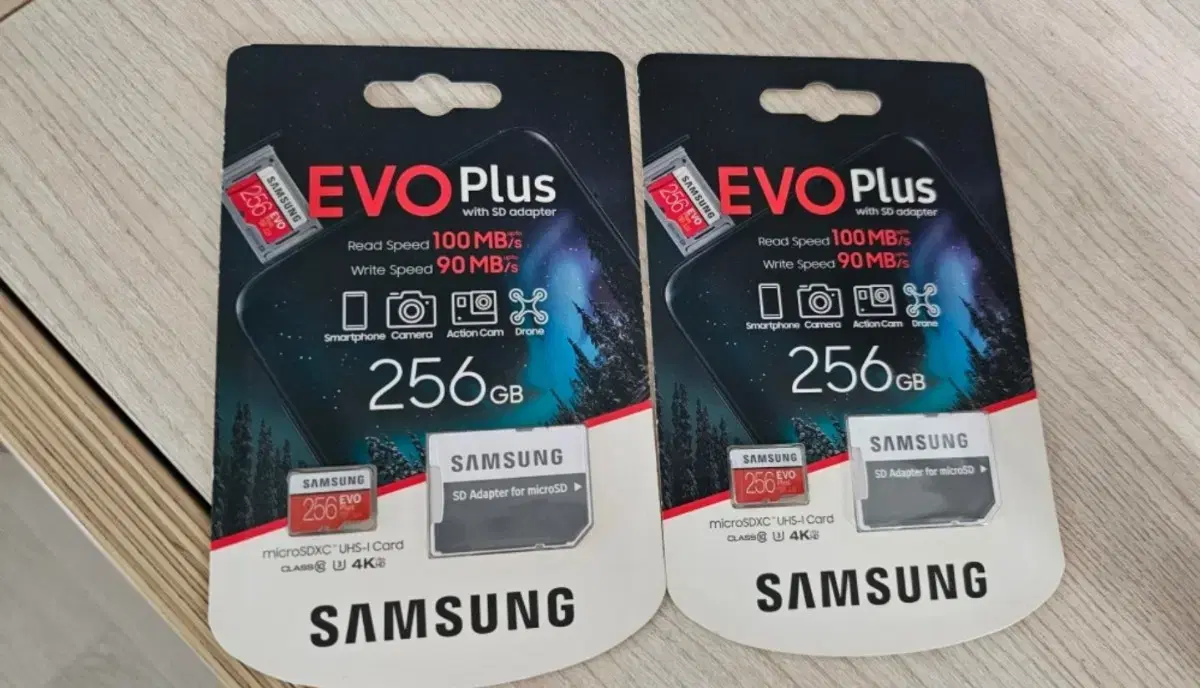 (미개봉) 삼성전자 micro SD EVO Plus 2020 (256GB