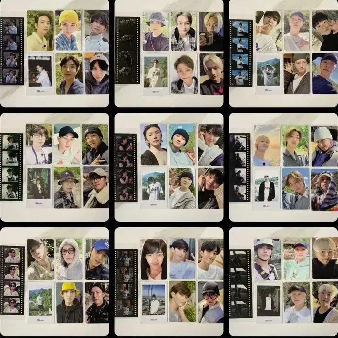 세븐틴 나나투어 포카+폴라+네컷포토 양도 분철+인더숲 포카 세트