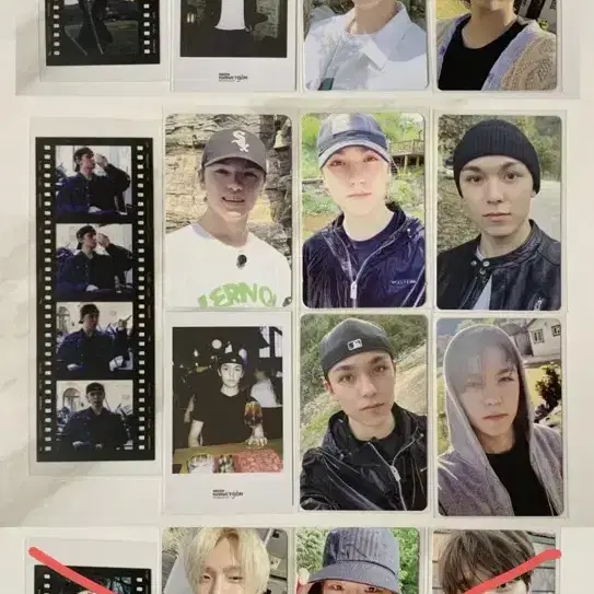 세븐틴 나나투어 포카+폴라+네컷포토 양도 분철+인더숲 포카 세트