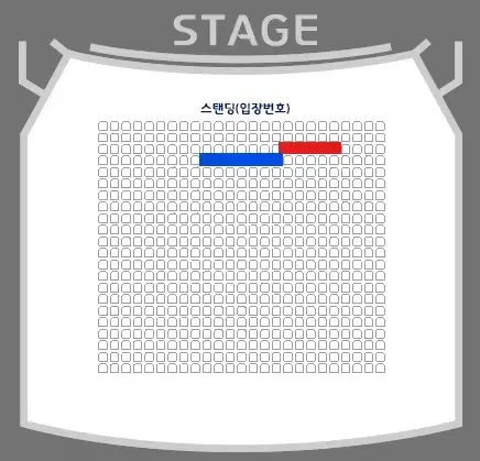 쏜애플콘서트 70번대 2연석