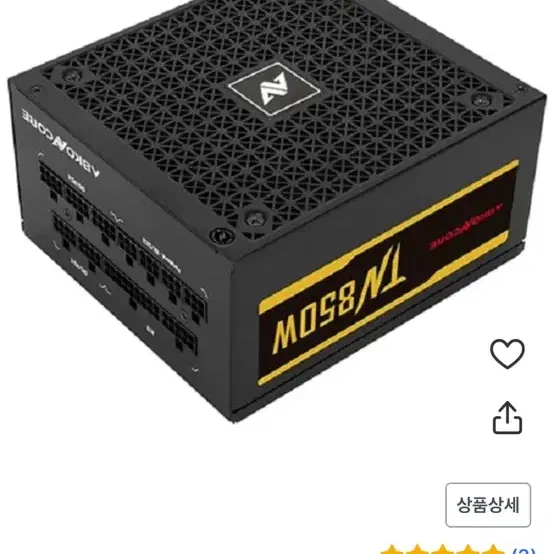 ABKONCORE TN 850W GOLD 풀 모듈러