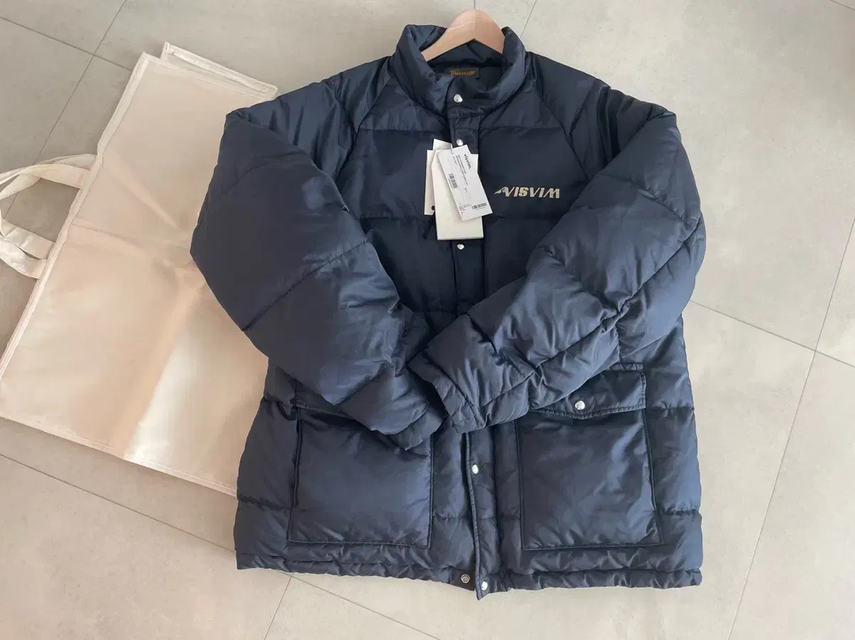 Visvim bering insulator down jkt navy 5