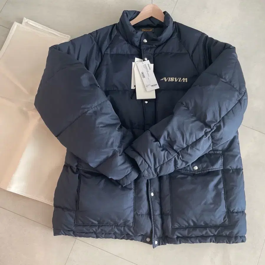 Visvim bering insulator down jkt navy 5