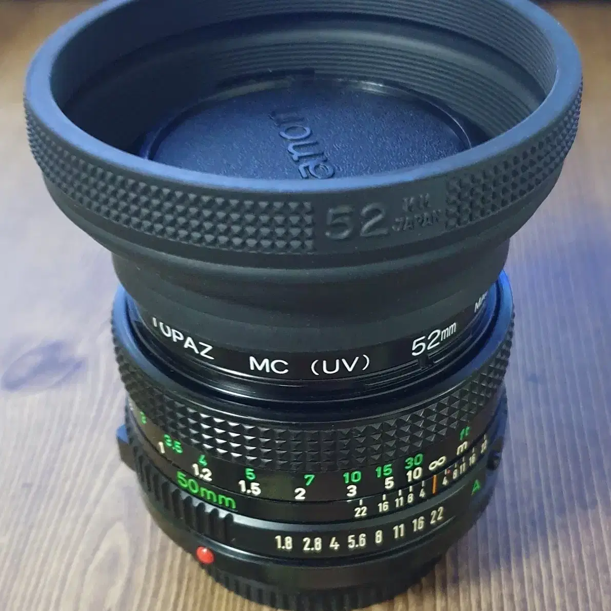 캐논 New FD 50mm f1.8 렌즈