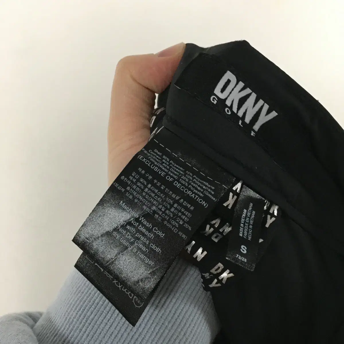 DKNY 도나카란 여성 구스 패딩 팬츠 S