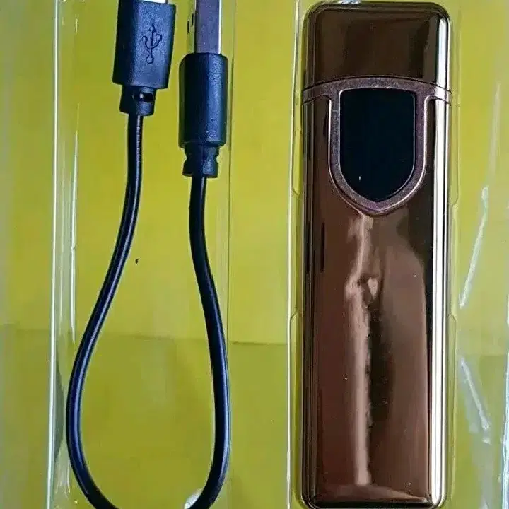 *[할인]* 고급 USB 전기 라이터(골드)