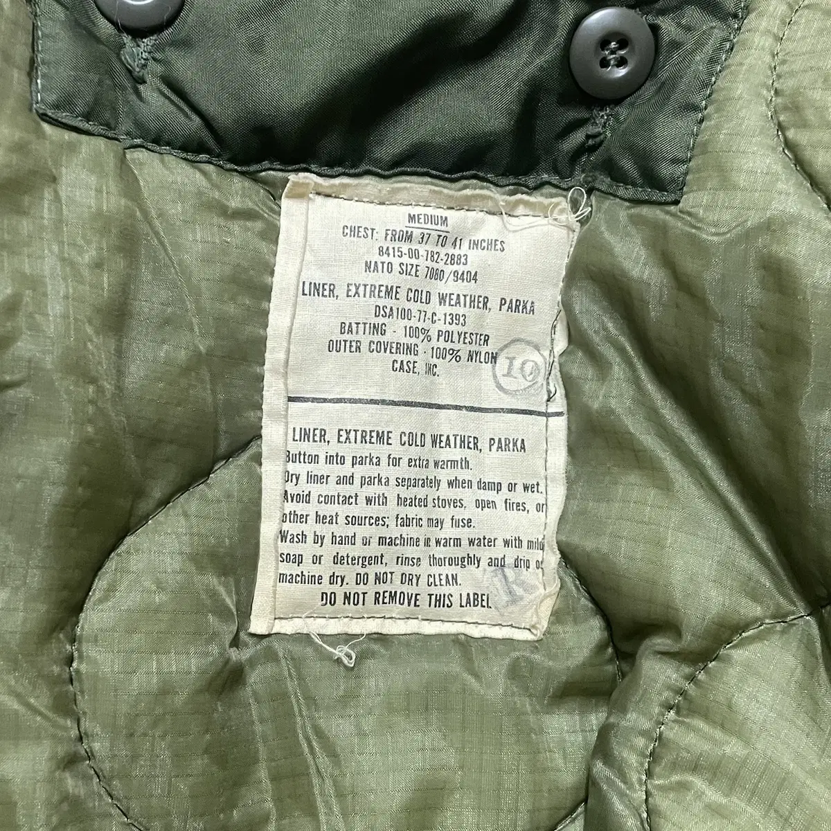 US ARMY M65 Fishtail Parka