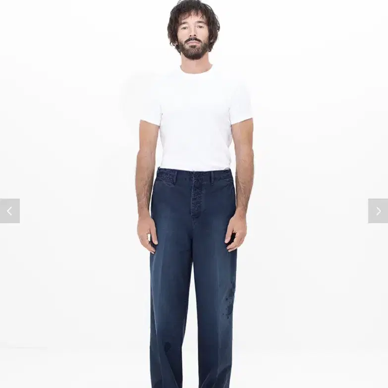 3) 25ss Visvim ex wide chino crash indig