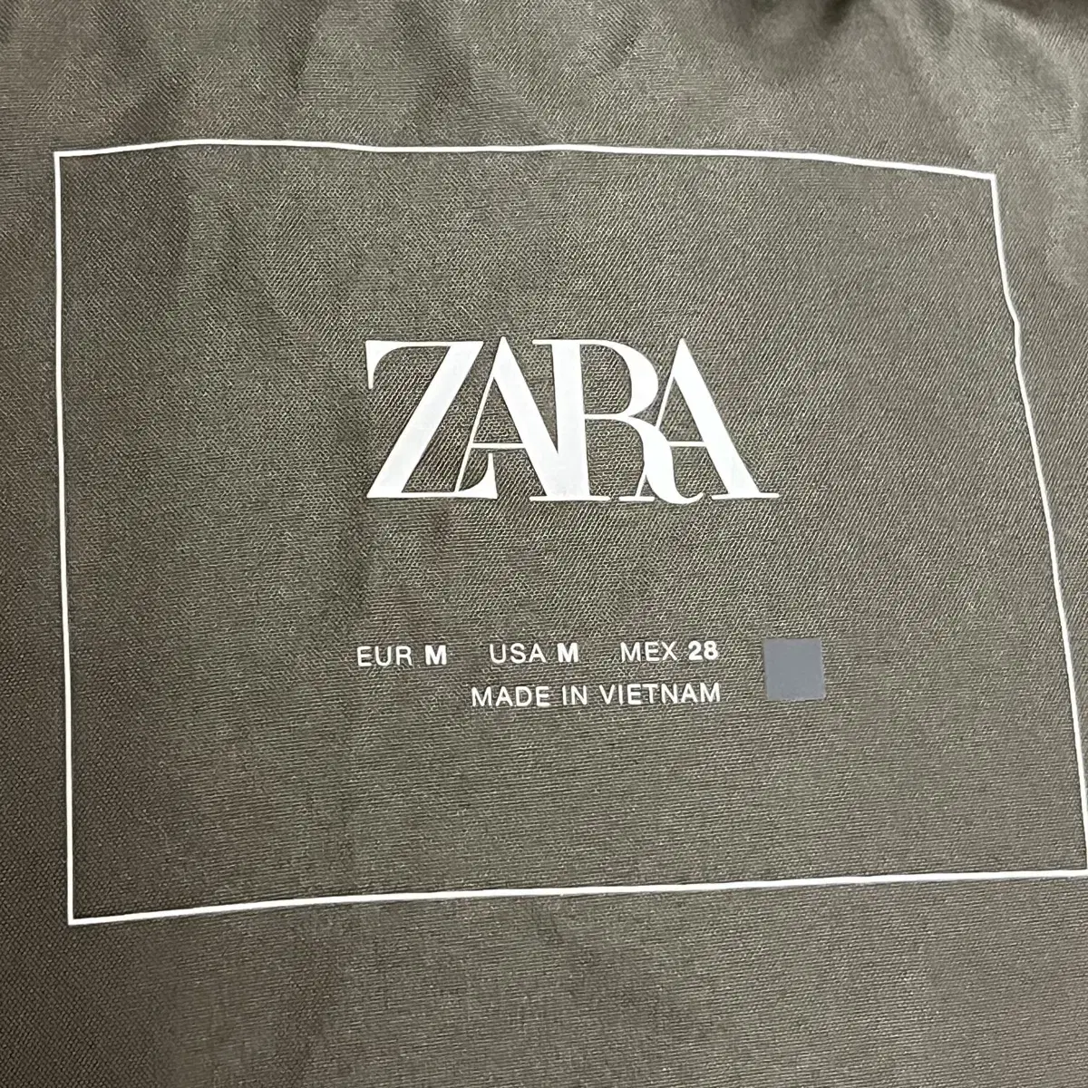 zara 자라 조끼패딩