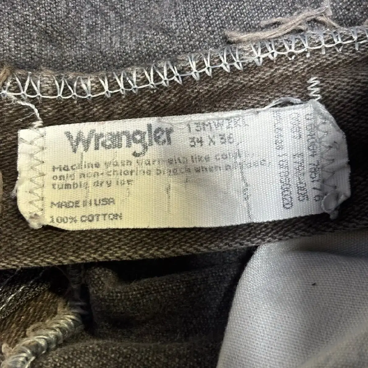 USA90년대 랭글러Wrangler 13MWZKL 빈티지 34x36