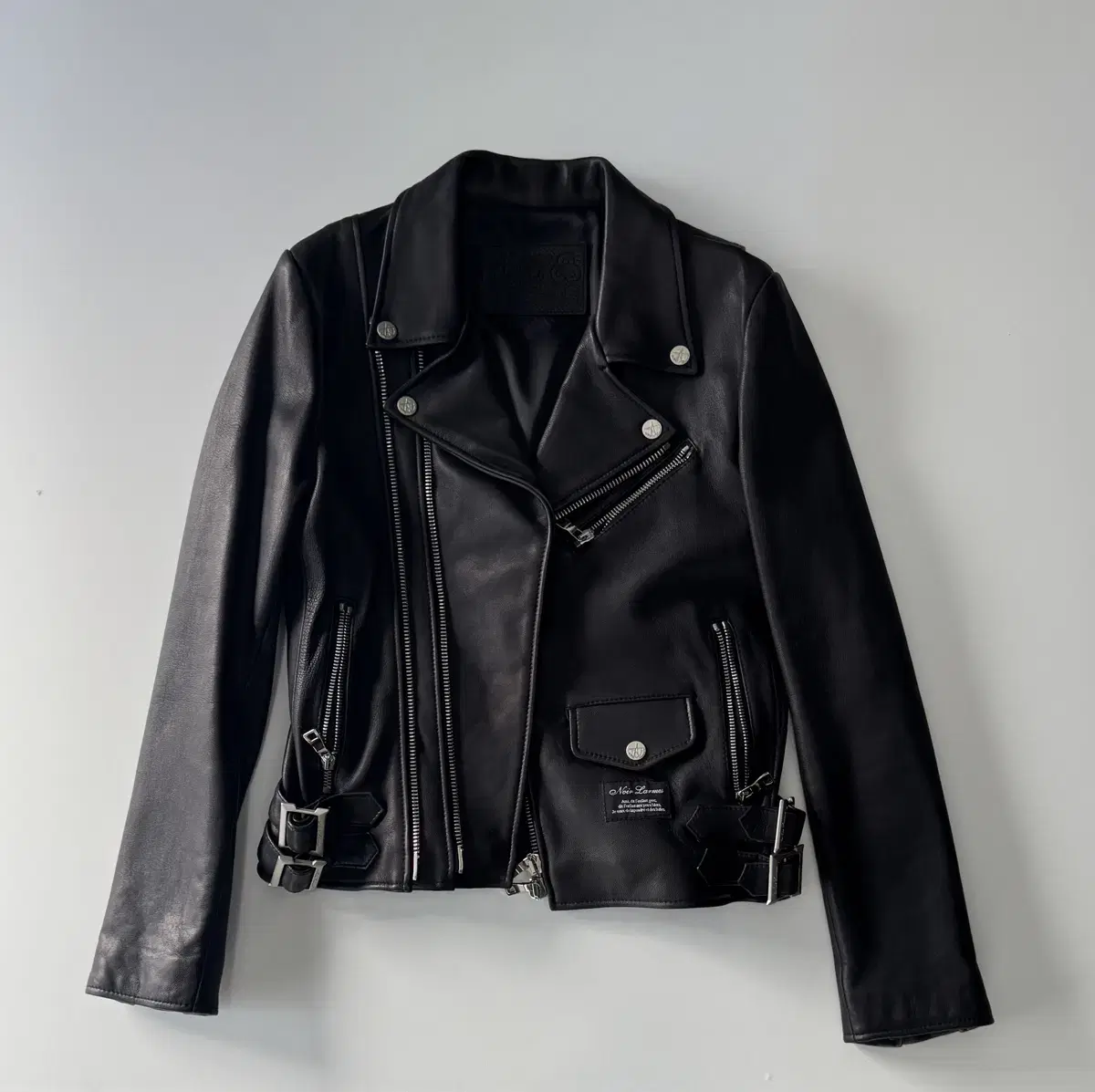 Noir La Mer Double Rider Jacket 55