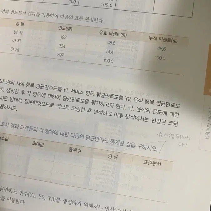 사회조사분석사 필기, 실기 두 권 일괄 판매