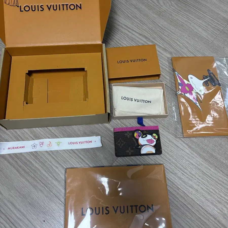 Murakami x LV card holder 무라카미 루이비통