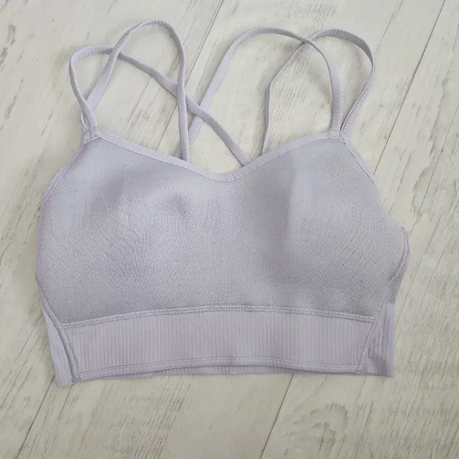 룰루레몬 Like a Cloud Ribbed Longline Bra