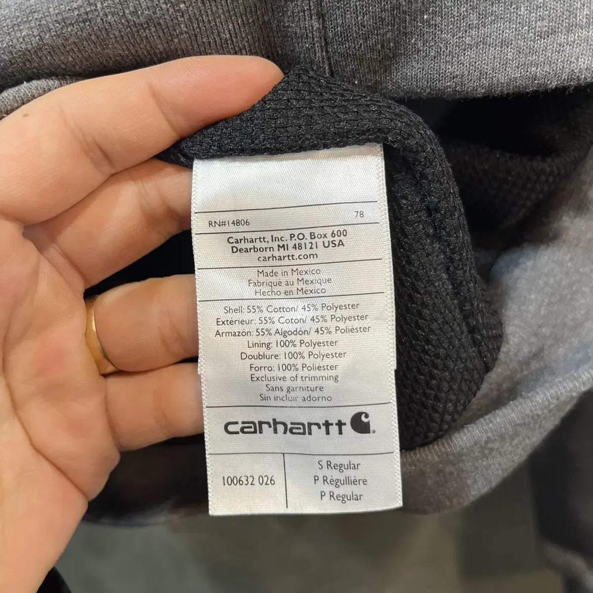 [S] CARHARTT 칼하트 써멀 후드집업