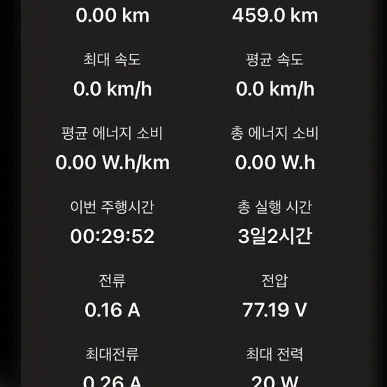 킹송16x 주행거리 470km