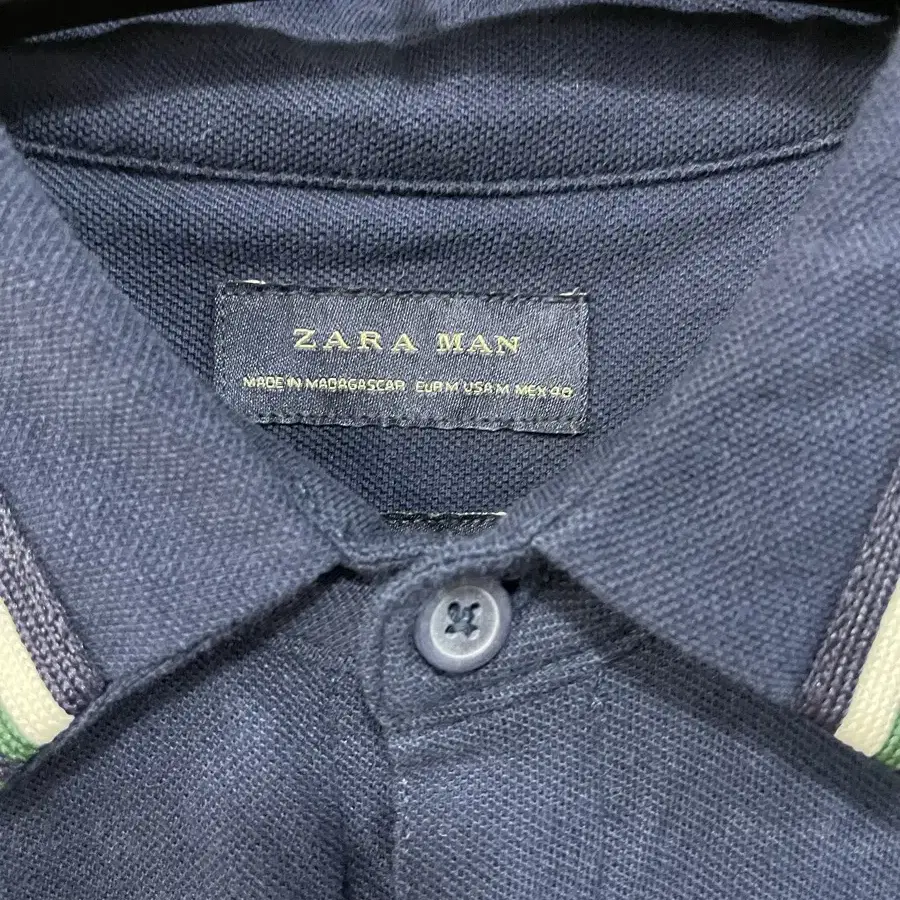 ZARA MAN 카라 버튼티셔츠