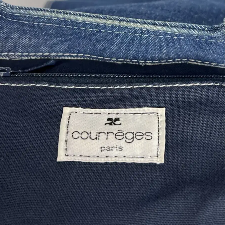 COURREGES 데님 토트백