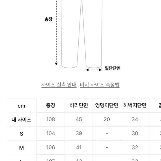 유니폼브릿지 셀비지 데님 팬츠 딥인디고 XL