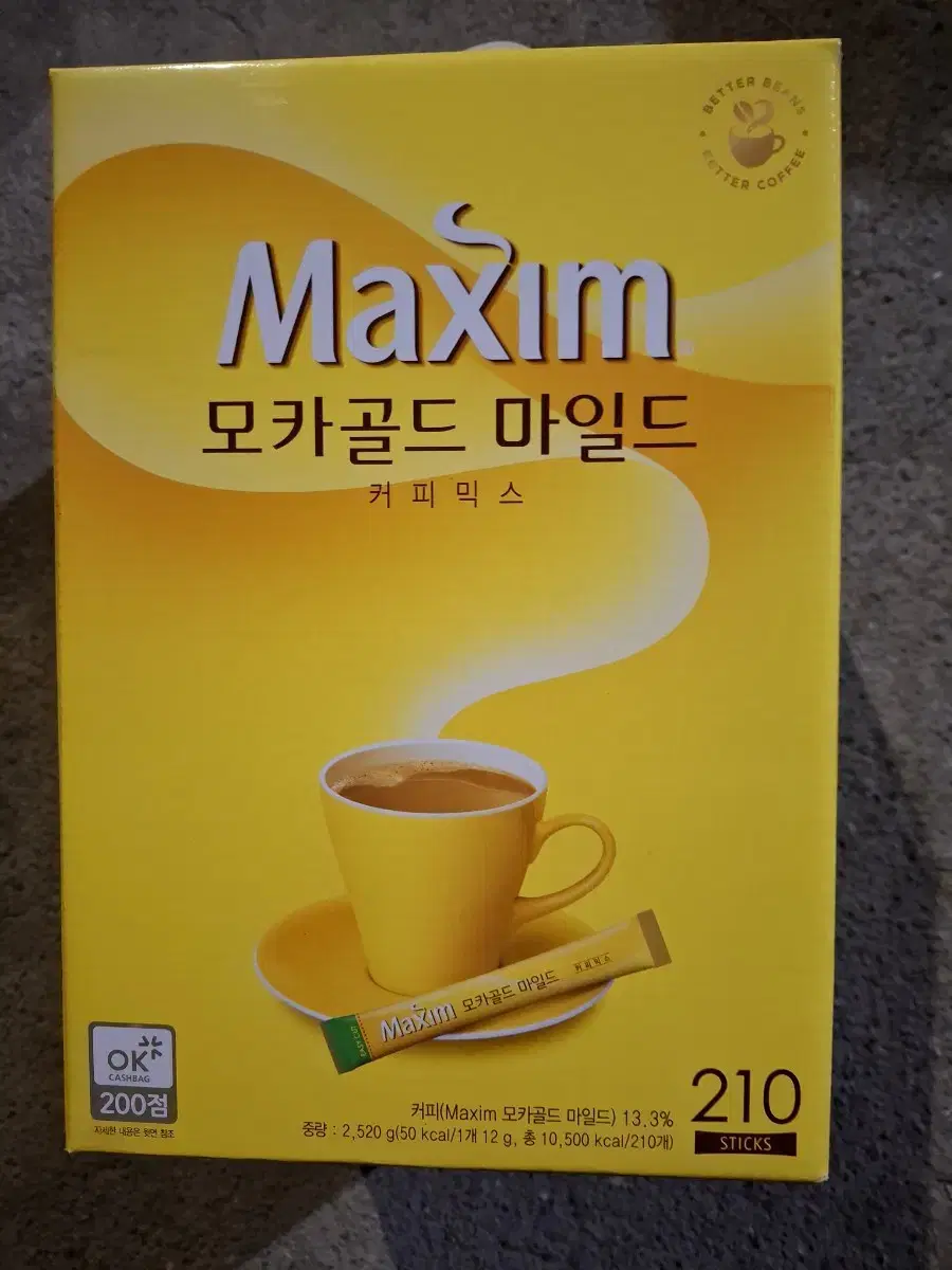 맥심 모카골드 커피 210개