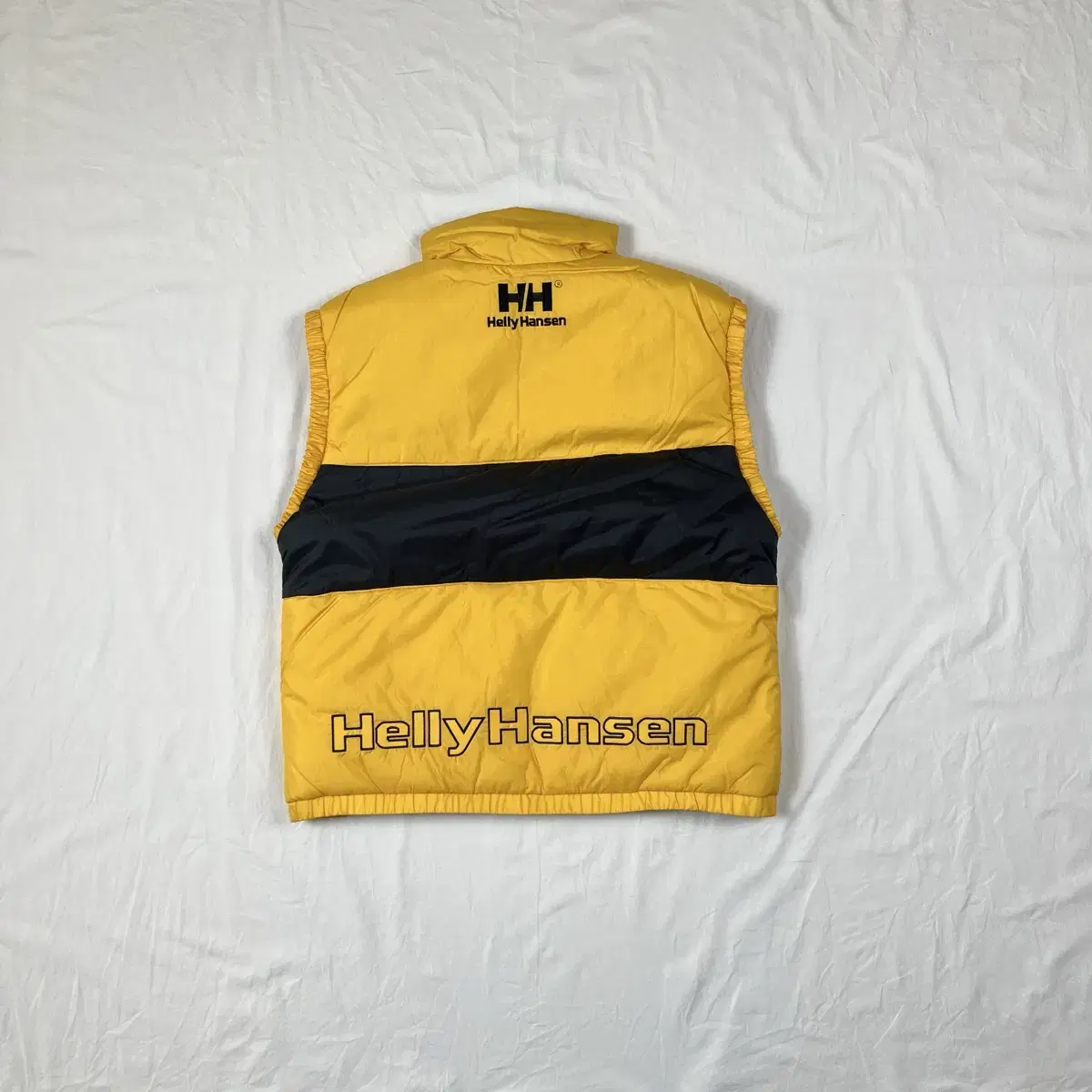 90s 헬리한센 helly hansen hh 로고 다운 패딩조끼