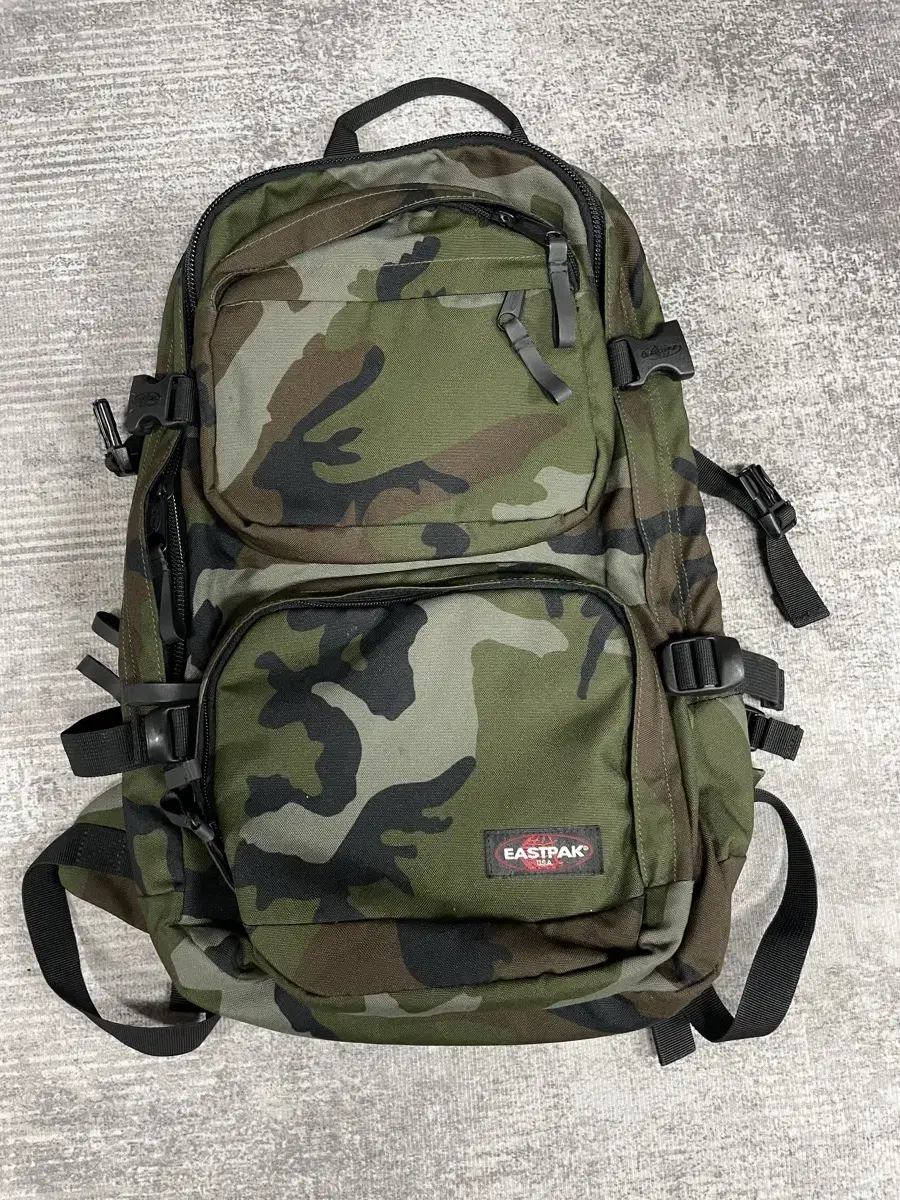 90s EASTPAK 카모플라쥬