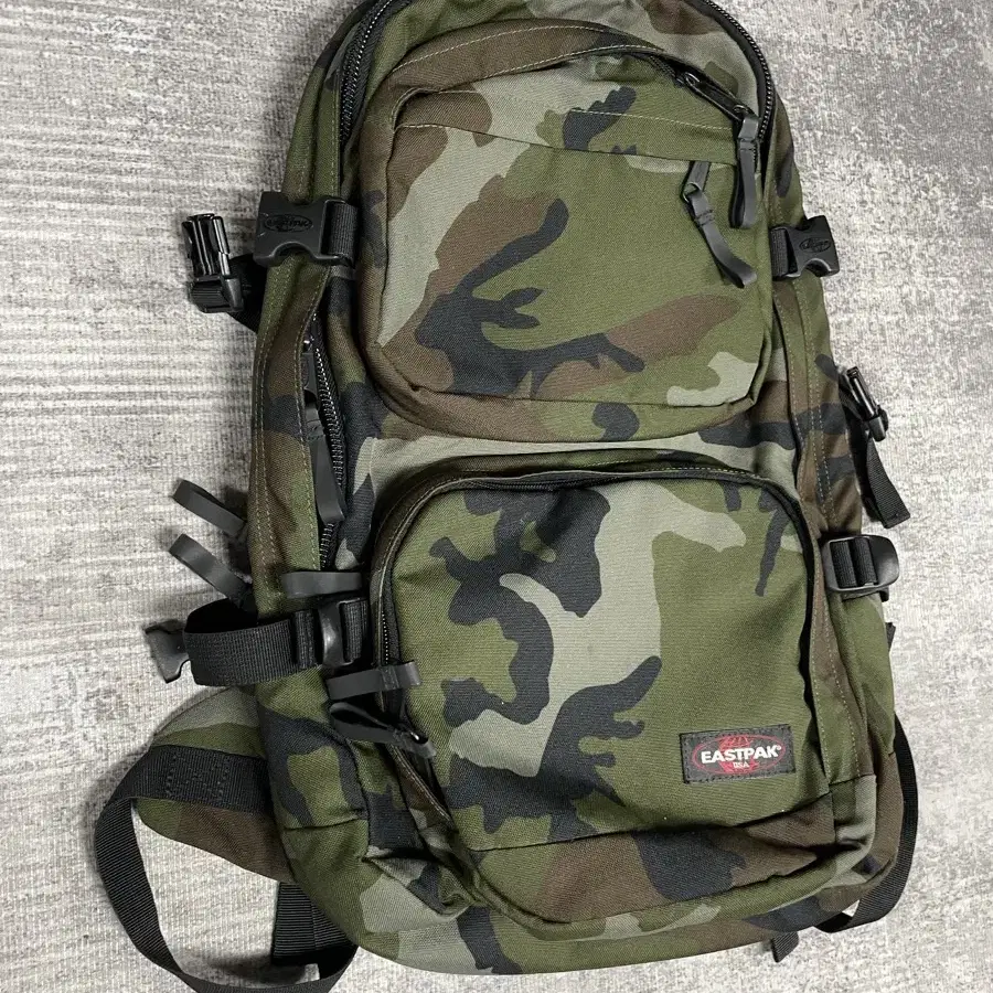 90s EASTPAK 카모플라쥬