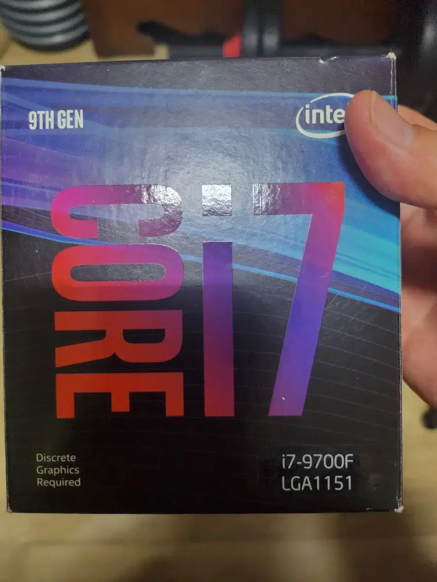 i7 9700f 미개봉 팝니다